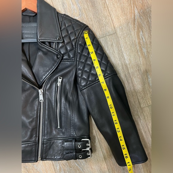 Allsaints leather biker jacket - Picture 13 of 16